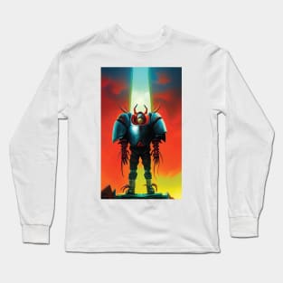 Human Crawfish Space Suit Long Sleeve T-Shirt